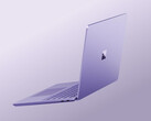 Den nya Surface Laptop 13-tum i färgvarianten Violet.