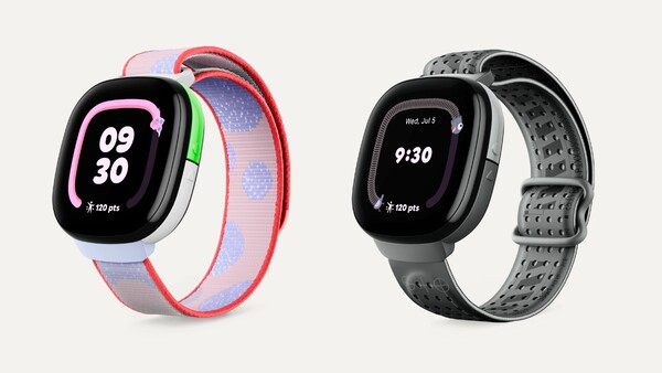 Fitbit Ace LTE Bubble Cats och Mechanoid-band. (Bildkälla: Google)