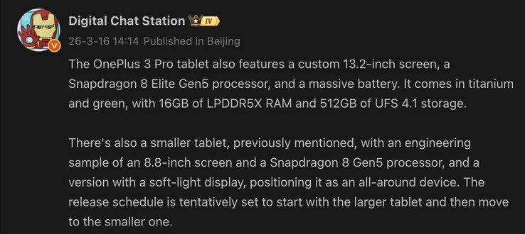 Läckta detaljer om kommande OnePlus-tabletter.