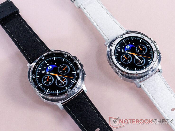 Samsung Galaxy Watch 8 finns tillgänglig i färgerna svart och vitt (Bildkälla: Notebookcheck)