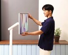 Samsung kombinerar Smart Monitor M7 med ett mångsidigt stativ. (Bildkälla: Samsung)
