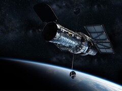 En konstnärs illustration som visar Hubble-teleskopet. (Bildkälla: Andrew-Art - Pixabay)