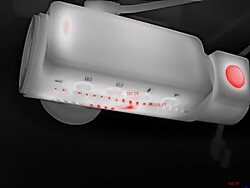 Temperatur nära knapparna