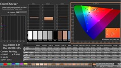 CalMAN: ColorChecker (kalibrerad)