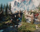 CDPR:s tekniska demo av The Witcher 4 visar ett stort nytt landskap. (Bildkälla: TheWitcher)