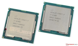 Recension av desktop-processorn Intel Core i7-9700K. Recensionsex från Caseking.de.