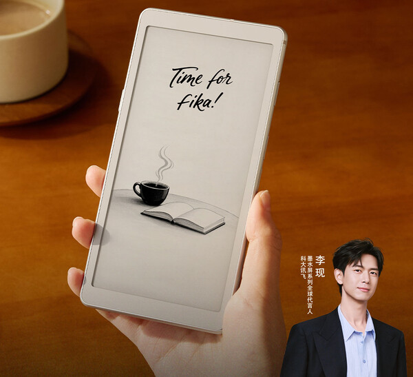 IFlytek Fika har en Carta 1300 E Ink-display.