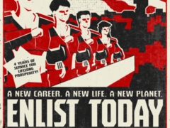 På bilden - en reklamaffisch för Dawn Apart, som hade en offentlig demo som släpptes tidigare i år. (Bildkälla: Steam - Redigerad)