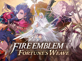 En uppskalad omslagsbild för Fire Emblem: Fortunes Weave