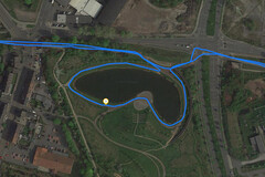 GPS-test: Xiaomi Mi 9T – Cykeltur runt en sjö