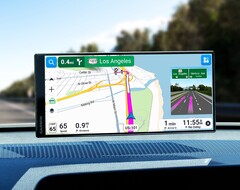 Garmins senaste GPS-enheter har stora, extremt breda skärmar.