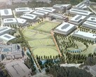 Den nya designen av Microsofts tekniska huvudkontor i Redmond.