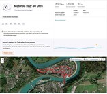 Motorola Razr+ platsbestämning - översikt