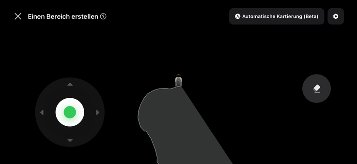 Kartläggning via joystick eller AI (beta)