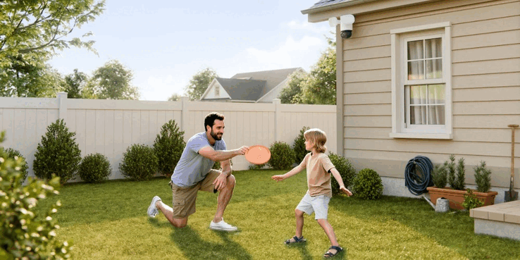 TrackFlex säkerhetskamera har en 2-i-1-design med dubbla linser (Bildkälla: Reolink)