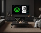 Xbox och Epic Games Store syns i vardagsrummet