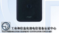 Razr 60 Ultra(?). (Bildkälla: TENAA)