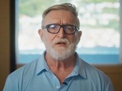 Gabe Newell, grundaren av Valve, vid The International 2026.