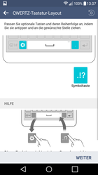 The layout can be adapted