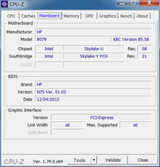 CPU-Z Mainboard