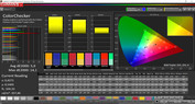 ColorChecker (Intense, target color space sRGB)