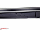 Fujitsu Celsius H730 har optisk enhet, något som blir alltmer ovanligt