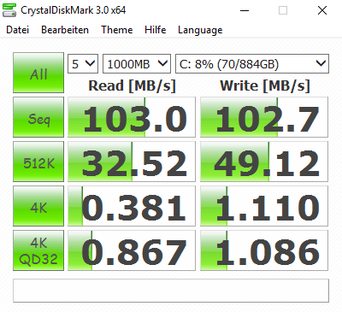 CrystalDiskMark