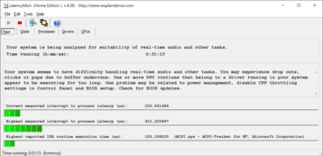 No latencies