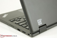Till skillnad från HP Chromebook 11 eller Samsung Series 3 Chromebook, har Lenovon ett proffsigare utseende.