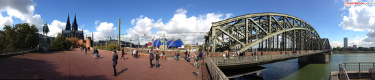 Panoramabild med huvudkameran i Apple iPhone 5