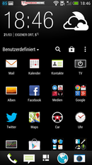 HTC Sense 5 UI: Meny