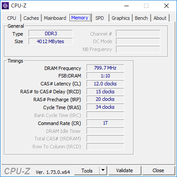 CPU-Z Memory