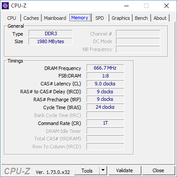 CPU-Z Memory