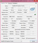 Systeminfo GPUZ HD 4600