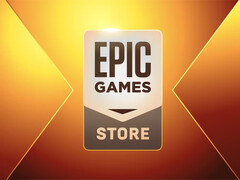 Fem spel finns för närvarande tillgängliga gratis i Epic Games Store, se logotypen på bilden.