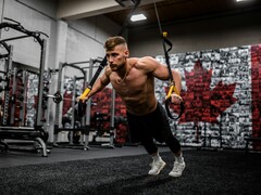 En bild av en person som tränar