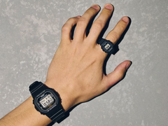 Casios G-Shock Nano DWN-5600 ringklocka (bilden) kommer att släppas i Europa. (Bildkälla: Casio)