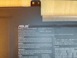 Batteriet i Zenbook Pro 16X OLED