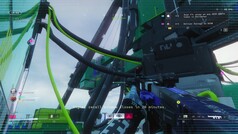 Höga industriella strukturer bidrar till att Tau Ceti IV känns hård och utsatt.