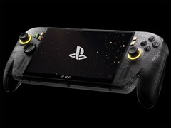 Enligt uppgift kan SharpEMU starta upp Astro Bot. På bilden: ROG Xbox Ally med PS5:s startskärm (redigerad).