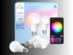 Philips Hue Essential 60 watt smarta glödlampor visas (Bildkälla: Signify-Philips Hue PR)