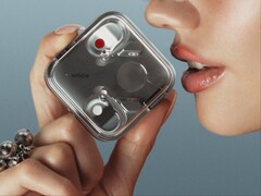 Reklambild av Nothing Ear (3) i deras fodral. (Bildkälla: Ingenting på X)