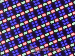 Sharp OLED subpixeluppsättning