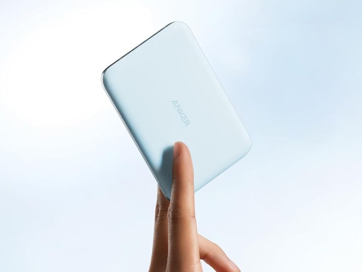 Anker Nano Power Bank (5K, MagGo, Slim) i blått