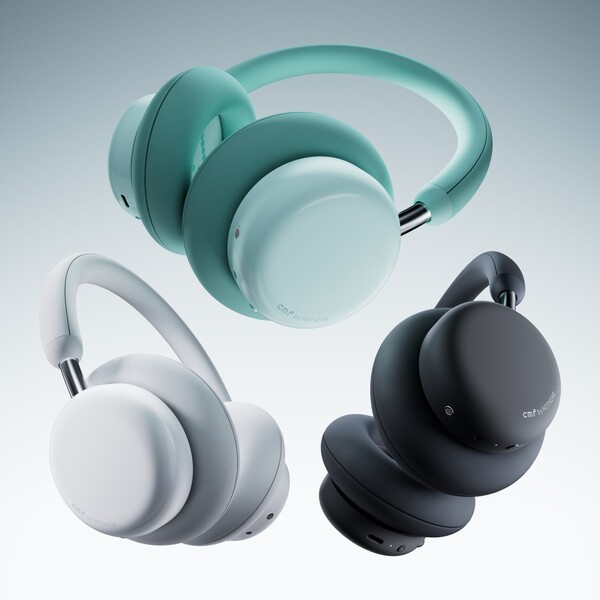 CMF Headphone Pro kan köpas i tre olika färger. (Bildkälla: CMF by Nothing)