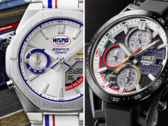 Från höger till vänster (på bilden) - Casio Edifice EFS-S641TMS-1A och ECB-S10NIS-7AJR Heritage Edition. (Bildkälla: Casio)