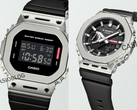 Från vänster till höger (på bilden), Casio G-Shock GM-5600M-1 och GM-2100M-1A. (Bildkälla: Casioblog)