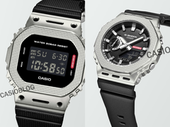 Från vänster till höger (på bilden), Casio G-Shock GM-5600M-1 och GM-2100M-1A. (Bildkälla: Casioblog)