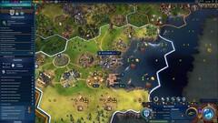 En detaljerad stadsöversikt som visar det djup som Civilization 6 har att erbjuda spelarna som ett turbaserat strategispel