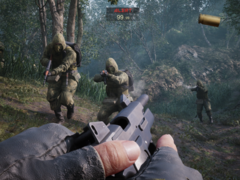 Skärmdump från första person från Metal Gear Solid Delta Snake Eater Bildkälla Konami